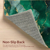 Contemporary Emerald and Gold Fusion(Green)