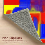 Expressive Round Abstract Palette(Blue)