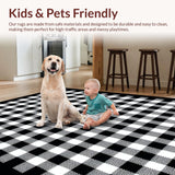 Cozy Hand Woven Tartan Charm(Black)