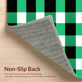 Chic Rustic Checkered Aesthetic(Green)