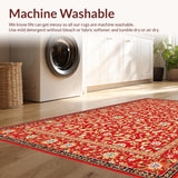 Playful Colorful Floral Design(Red)
