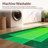 Charming Green and White Motif(Green)