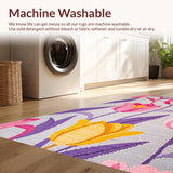 Lively Seasonal Flower Motif(Pink)