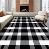 Contemporary Earth Tone Trellis Style(Black)