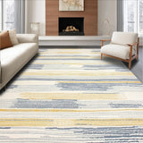 Stylish Groovy Linear Artistry(Beige)