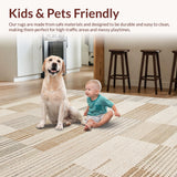 Artful Rustic Ogee Shape Design(Beige)