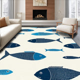Contemporary Bright Color Splash(Blue)