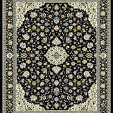 Timeless Vintage Ogee Patterned Charm(Black)