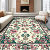 Delicate Floral and Feather Fusion(Beige)
