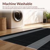 Elegant Shaggy Circular Aesthetic(Black)