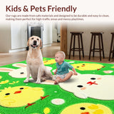 Cheerful Spring Garden Illustration(Green)