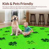 Charming Rustic Clover Aesthetic(Green)