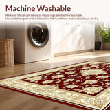 Graceful Intricate Border Accent(Red)