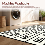 Contemporary Monochrome Geometric Elegance(Beige)