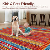 Colorful Rustic Textured Creation(Red)