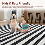 Elegant Modern Striped Aesthetic(Black)