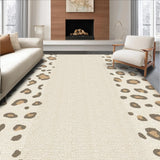 Ultra Soft Area Rug, Non Slip, Stain Resistant, Washable Area Rugs for Living Room, Bedroom, Stylish Off-White Dining Room Area Rug(Beige)