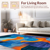 Vibrant Abstract Expressionist Palette(Blue)