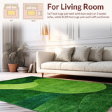 Charming Furry Moss Aesthetic(Green)