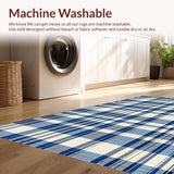 Classic Warm Toned Lattice Style(Blue)