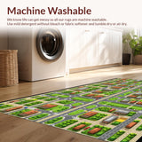 Bright Multi Color Transportation Design(Green)