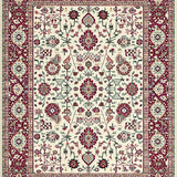 Ultra Soft Area Rug, Non Slip, Stain Resistant, Washable Area Rugs for Living Room, Bedroom, Boho Runner for Hallway and Entryway(Beige)