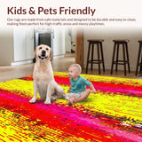 Striking Colorful Fluid Composition(Red)