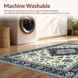 Retro Whimsical Floral Accents(White)