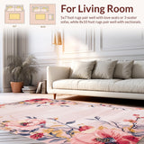 Elegant Round Botanical Design(Pink)