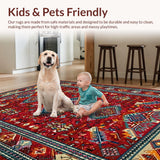 Chic Abstract Multi Fusion(Red)