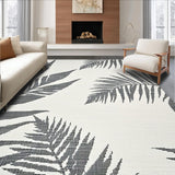 Ultra Soft Area Rug, Non Slip, Stain Resistant, Washable Area Rugs for Living Room, Bedroom, Rustic Grey and White Patterns(Gray)