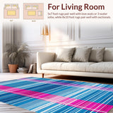 Contemporary Irregular Patterned(Blue)