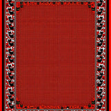 Fun Artistic Halloween Cat Design(Red)