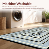 Luxurious Black and Ivory Trellis Style(Beige)