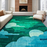 Colorful Playful Earth Motif Aesthetic(Green)