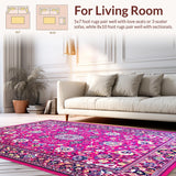 Elegant Fuchsia Abstract Geometry(Pink)