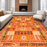 Chic Fringed Contemporary(Orange)