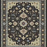 Vibrant Cozy Abstract Textures(Black)