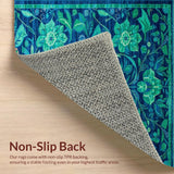 Vibrant Circular Textured Motif(Blue)