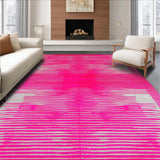 Ultra Soft Area Rug, Non Slip, Stain Resistant, Washable Area Rugs for Living Room, Bedroom, Playful Modern Wildlife Style(Pink)