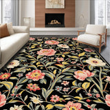 Lush Vintage Garden Aesthetic(Black)