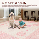 Chic Modern Symmetrical Design(Pink)