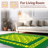 Vibrant Lucky Clover Design(Green)