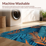 Lively Vintage Floral Composition(Blue)