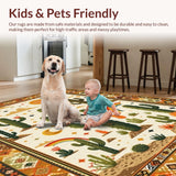 Charming Colorful Botanical Scene(Beige)