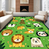 Lively Safari Creature Illustrations(Green)