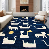 Eclectic Cat Inspired Decoration(Blue)