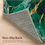 Elegant Jewel Toned Abstract Composition(Green)