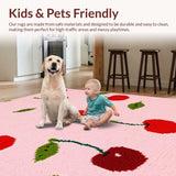 Plush Cartoon Motif(Pink)