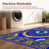Striking Monochrome Eye Motif(Blue)